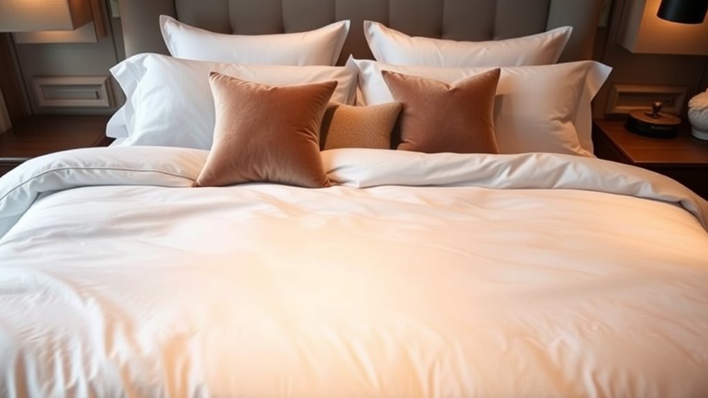 luxury bedding for better sleep