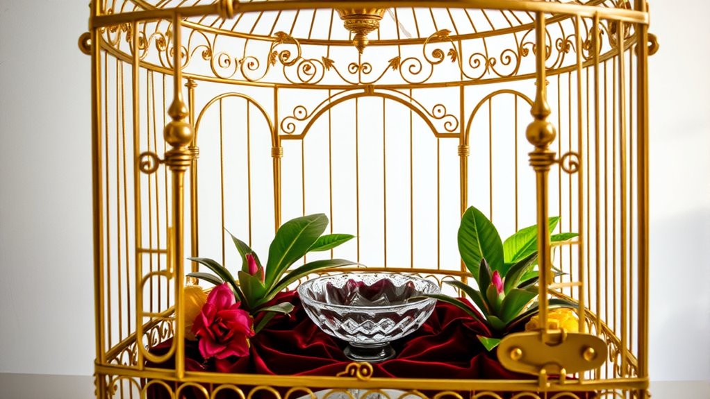 luxury bird cage selection