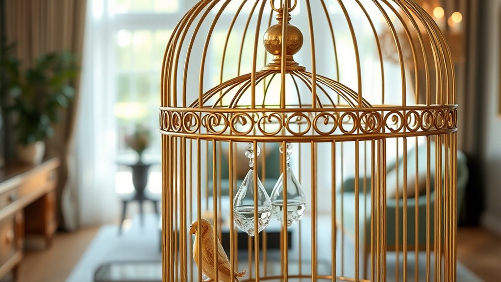 luxury bird cage selection