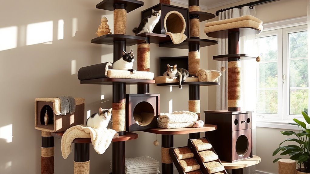 luxury cat tree collection