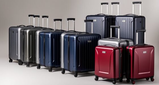 luxury durable luggage sets