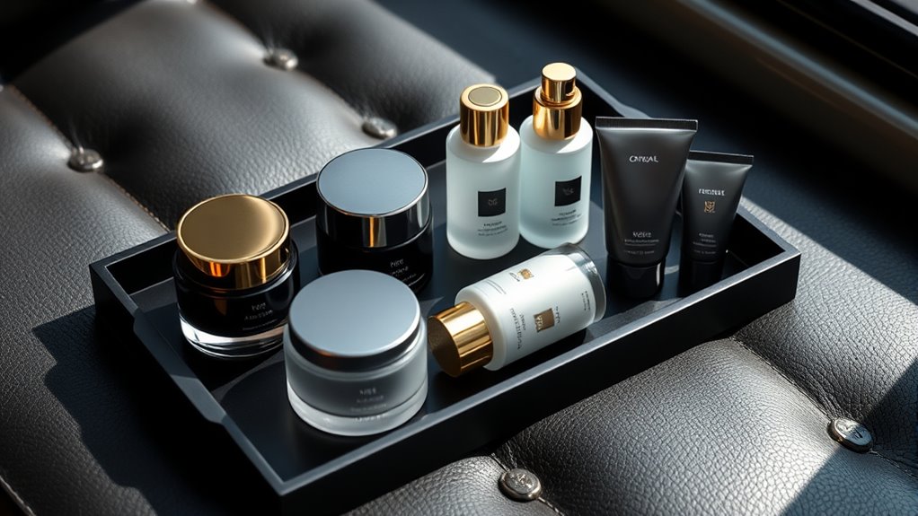 luxury grooming kit selections