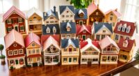 luxury handcrafted wooden dollhouses