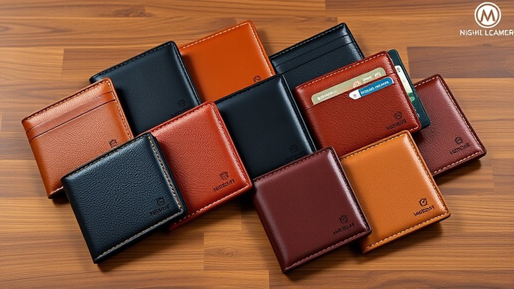 luxury men s leather wallets