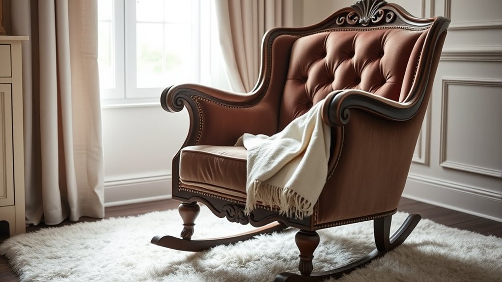 luxury nursery rocking chair considerations