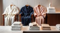 luxury spa robe sets