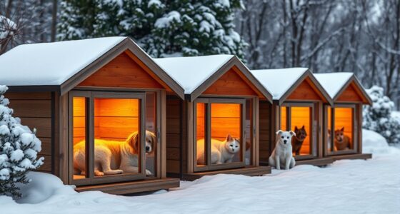 premium heated outdoor pet houses