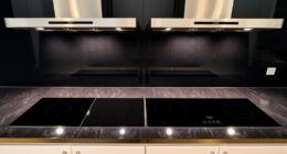 premium induction cooktops with ventilation