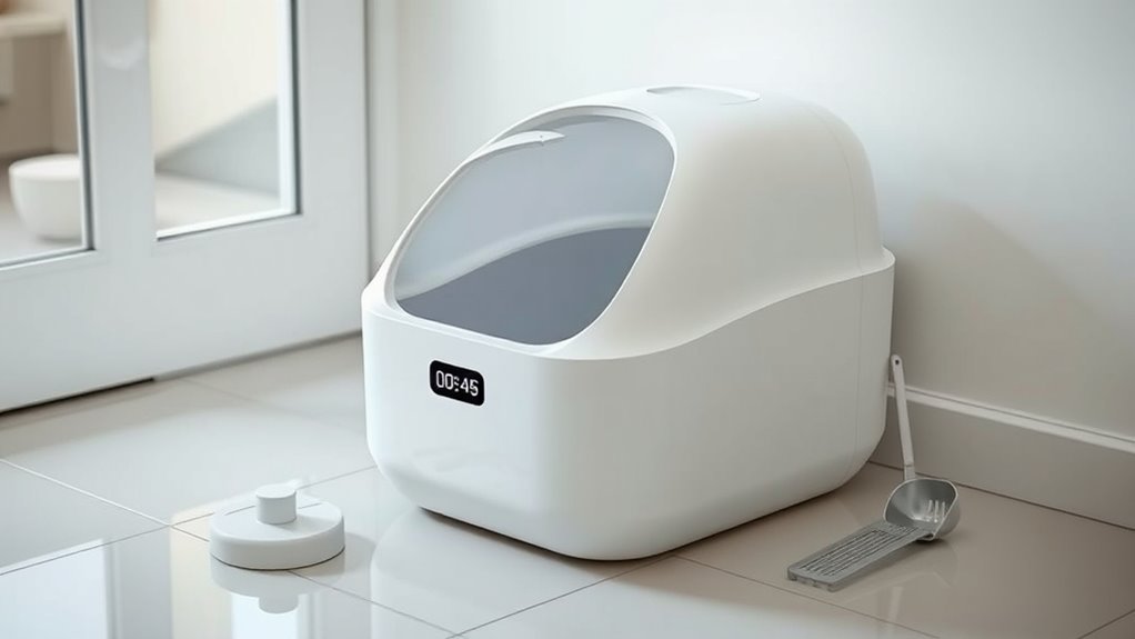 smart easy to clean litter boxes