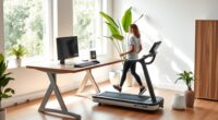 smart treadmill desk setups