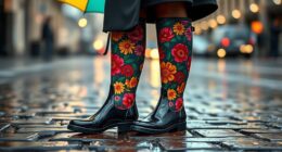 stylish functional rain boots