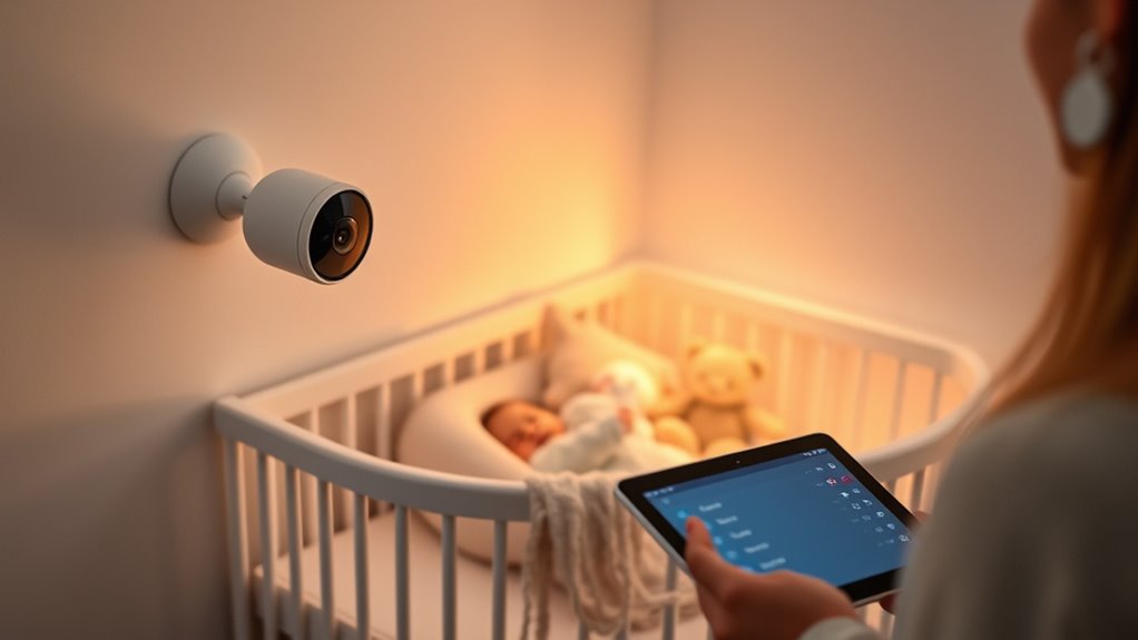 top camera baby monitors