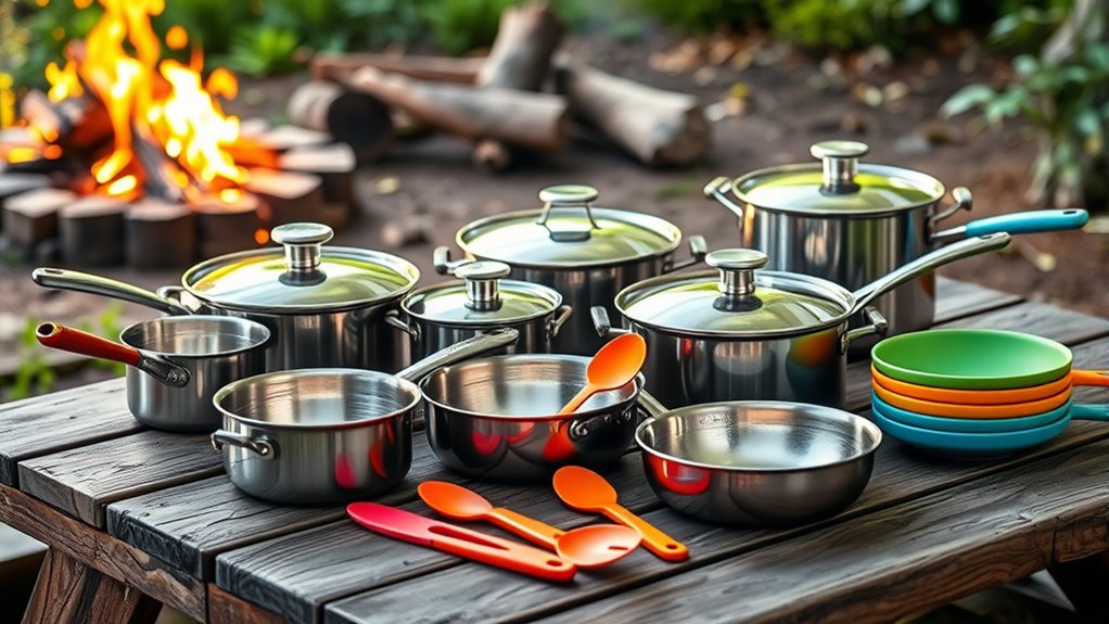 top camping cookware sets