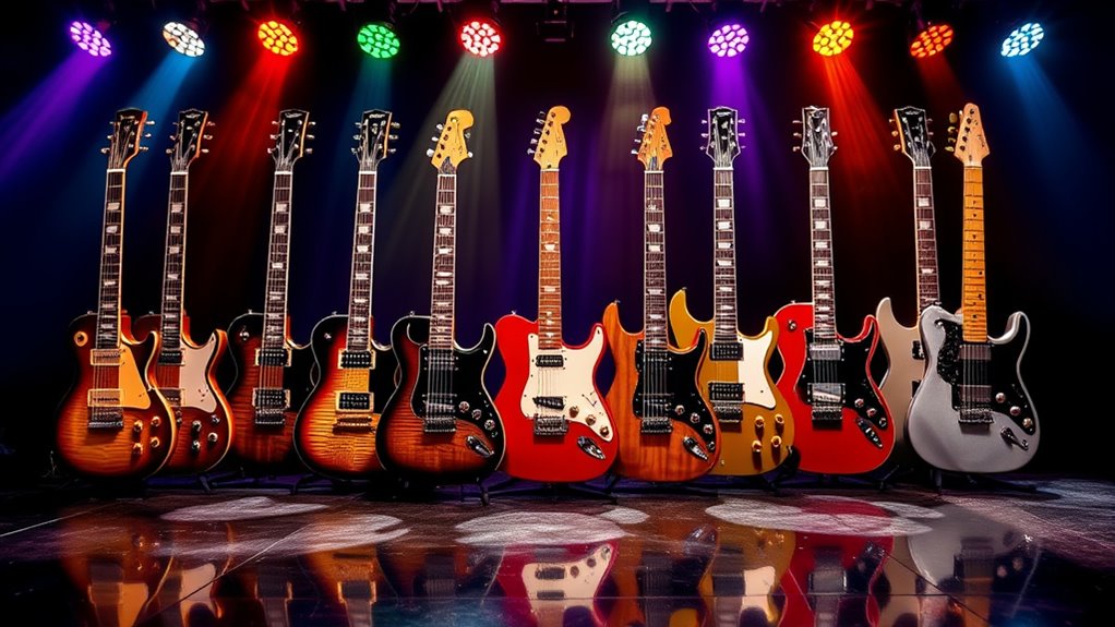 top high end electric guitars
