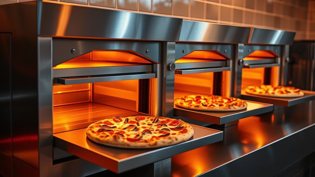top high temperature pizza ovens