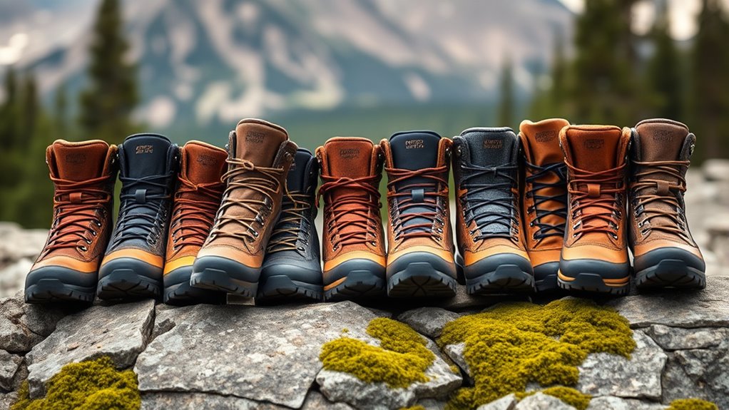 top luxury hiking footwear