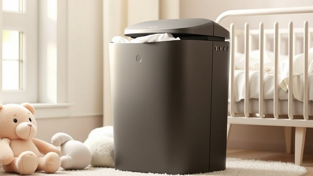 top odor controlling baby pails
