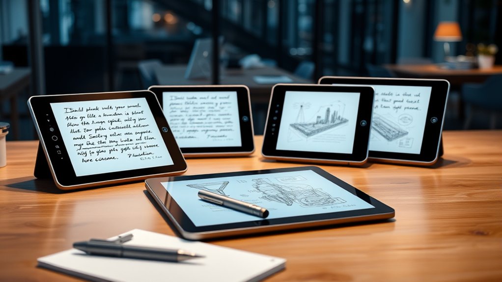 top premium e ink note tablets