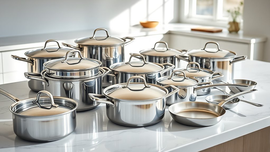 top stainless steel cookware sets