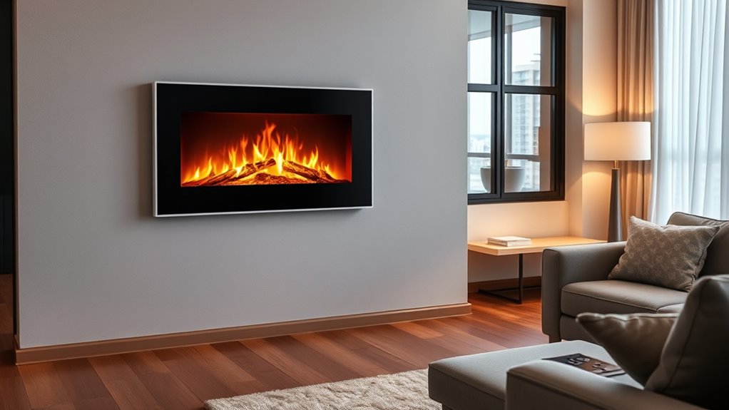 top ventless electric fireplaces