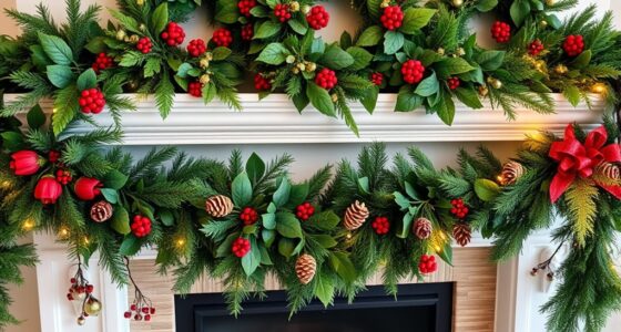 top wreaths garland sets
