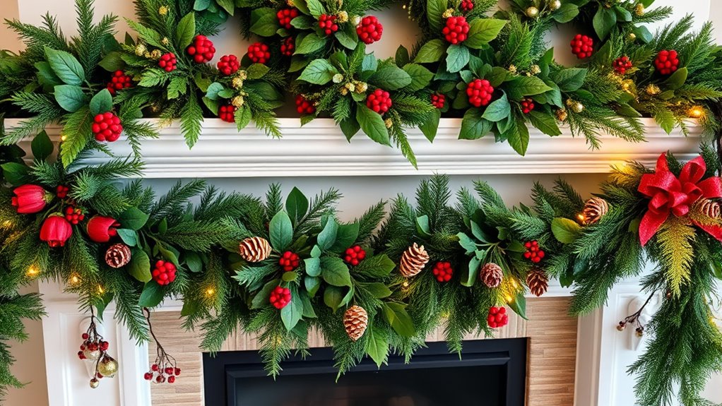 top wreaths garland sets