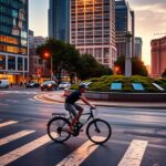 bicycle friendly intersection design