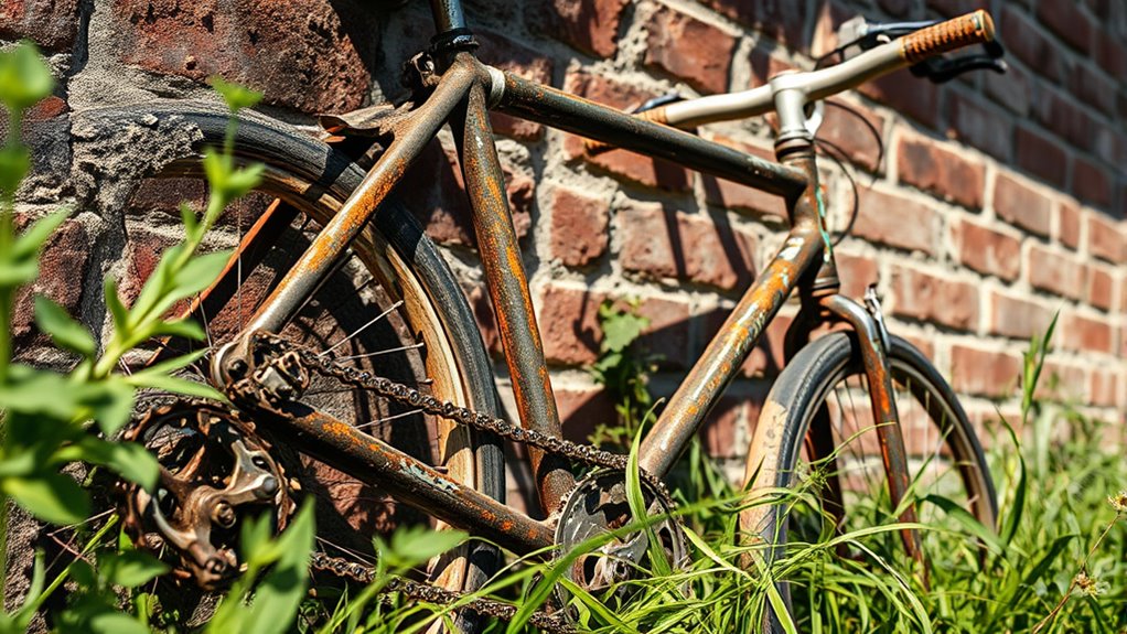 bikes rust from moisture