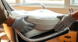 break in new padding