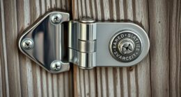 check and lubricate hinges