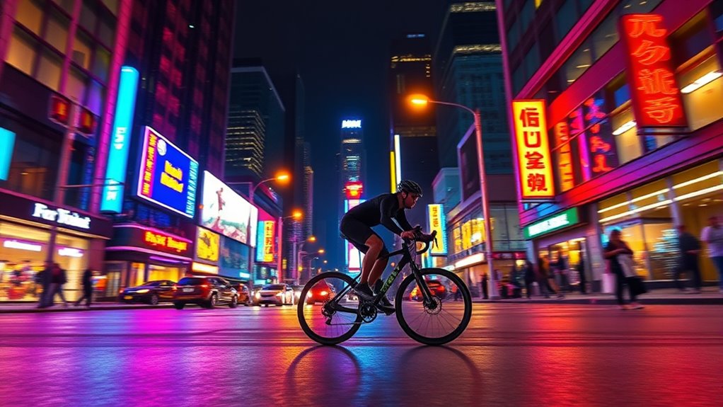 city night cycling adventures