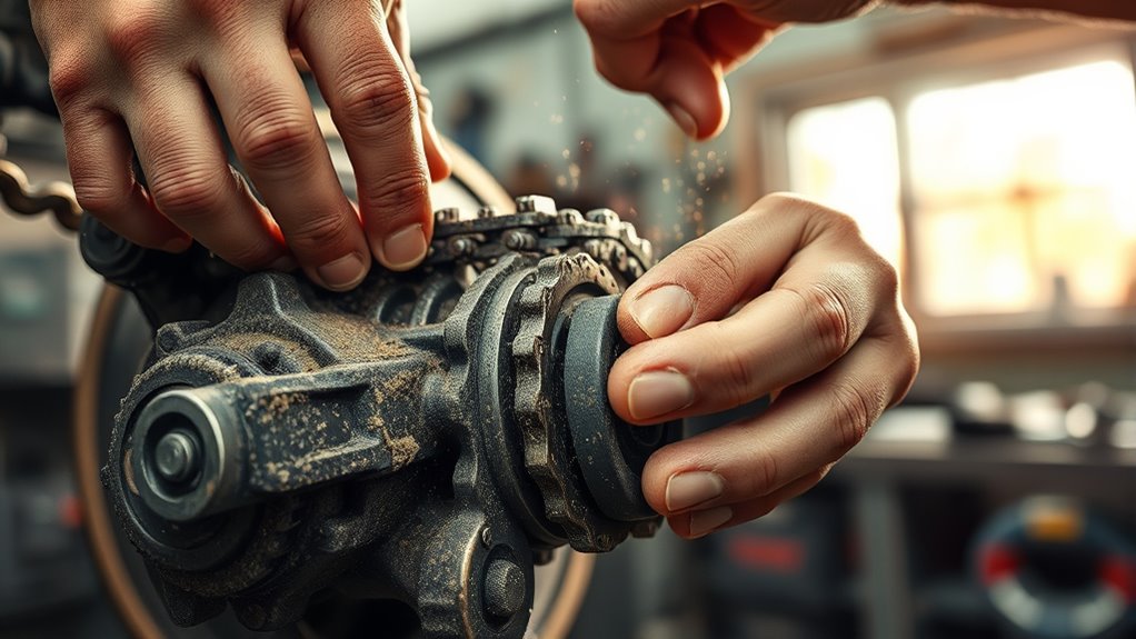 cleaning and lubricating components