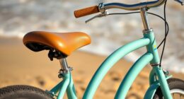 comfortable beach bike design