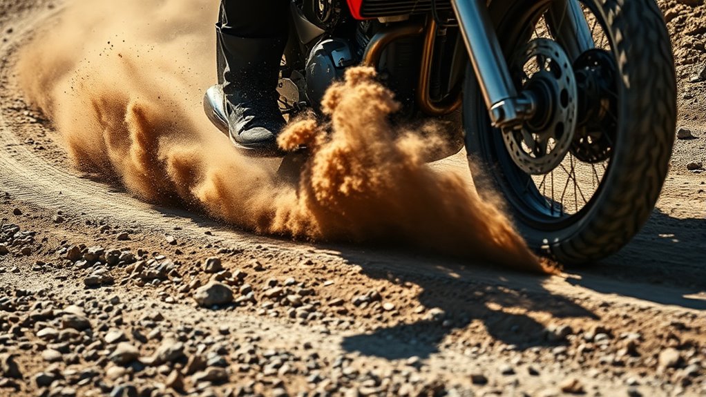 control loose terrain corners