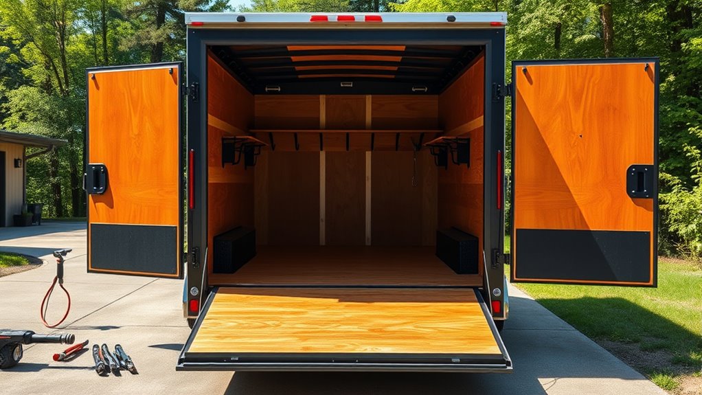 custom budget friendly cargo trailer