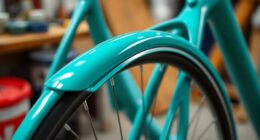 custom painted bicycle parts