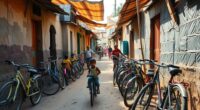 cycling access in poverty