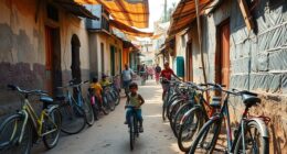 cycling access in poverty