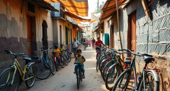 cycling access in poverty