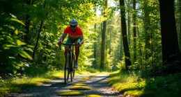 cycling boosts mental wellness