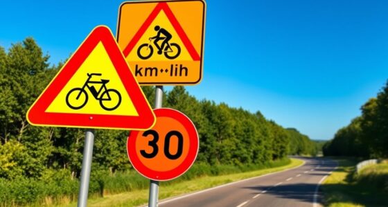 cyclists must observe signs