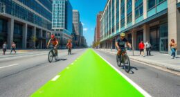 effective temporary bike infrastructure