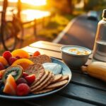evening ride nutrition tips