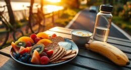 evening ride nutrition tips