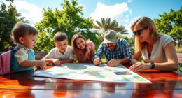 family bike ride planning