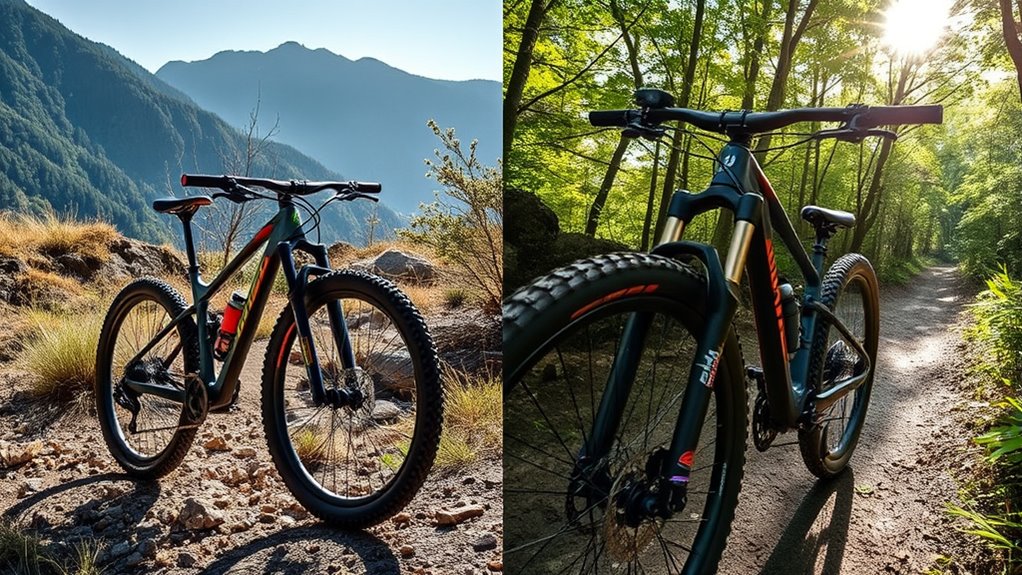 hardtail vs full suspension bikes