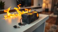 home lithium ion fire safety