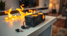 home lithium ion fire safety