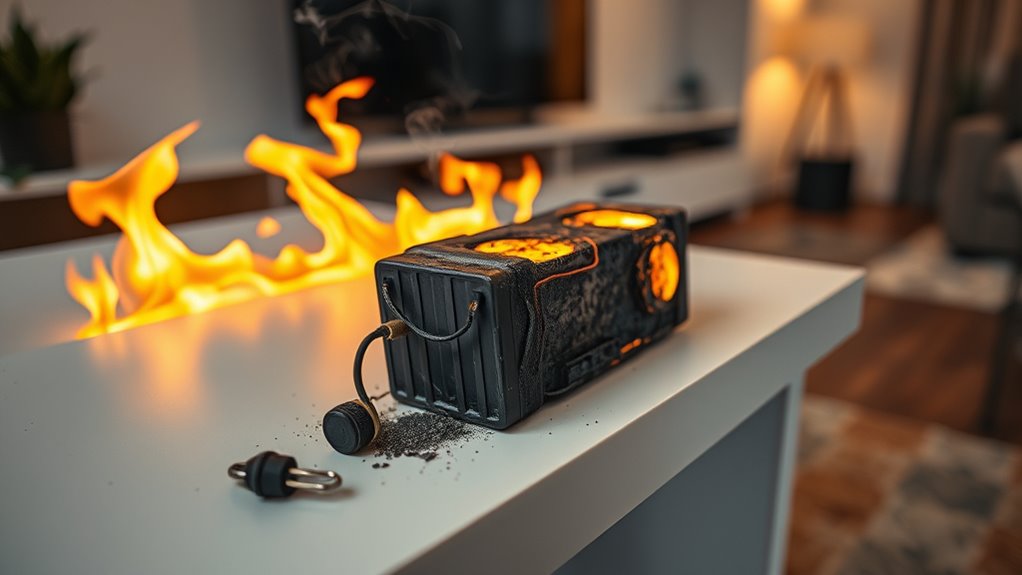 home lithium ion fire safety