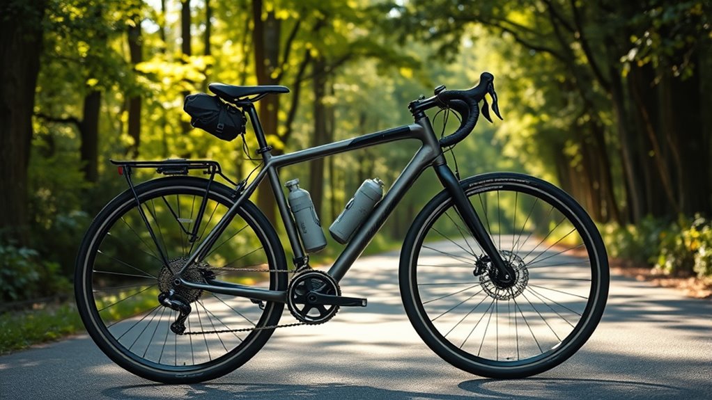 hybrid bikepacking lightweight setup